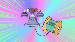 通話よこどり電話
