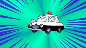 正義のパトカー