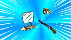 実物射的