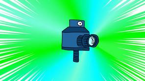 写したものを出すカメラ