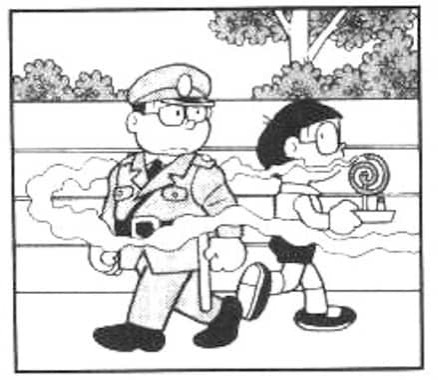 警察の仲間になるのび太