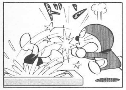 kamisamapool25.jpg 神さまプールに突き落とされるのび太